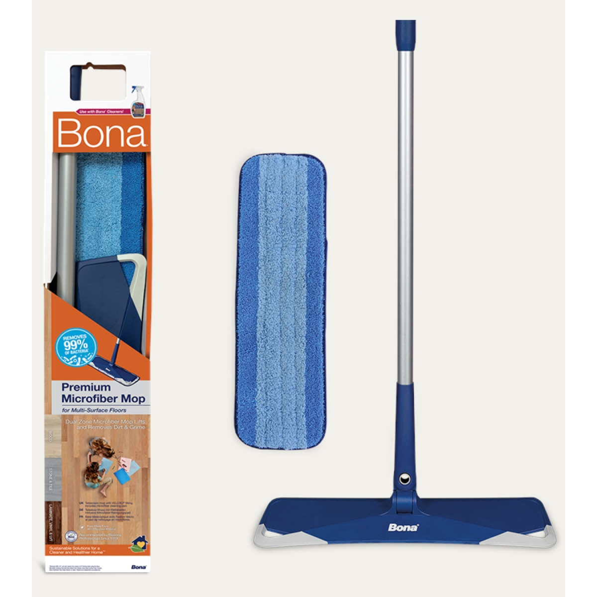 BONA PREMIUM MICROFIBER MOP ZA PODOVE